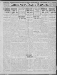 The Chickasha daily express. (Chickasha, Indian Territory [Oklap ].