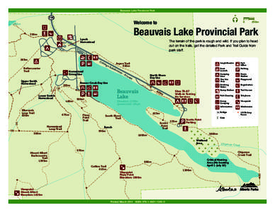 Beauvais Lake Provincial Park N 775  Welcome to