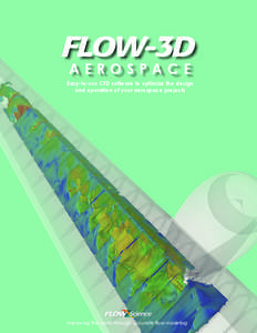 AEROSPACE Easy-to-use CFD software to optimize the design and operation of your aerospace projects