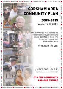CORSHAM AREA COMMUNITY PLAN[removed]Version 1.0 © 2005 This Community Plan reflects the current concerns, priorities and issues