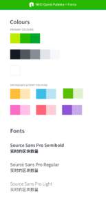 NEO Quick Palette + Fonts  Colours PRIMARY COLOURS  SECONDARY ACCENT COLOURS