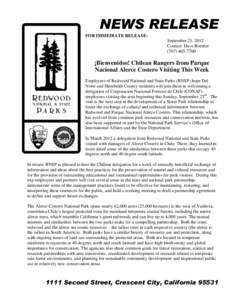 Alerce / Redwood National and State Parks / Temperate rainforest / National Park Service / Fitzroya / Sequoia sempervirens / Corporación Nacional Forestal / Tree / Alerce Costero Natural Monument / Botany / Biology / Flora of the United States