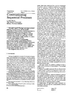 Programming Teclmiques S. L. Graham, R. L. Rivest Editors