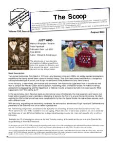 The Scoop  Volume XVI, Issue 6 r parties. Portions of this newslette