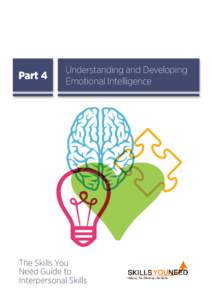 Part 4  Understanding and Developing Emotional Intelligence  The Skills You