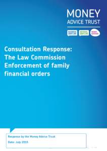 The Law Commission Enforcement of family financial orders