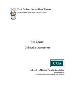 First Nations University of Canada (formerly Saskatchewan Indian Federated CollegeCollective Agreement