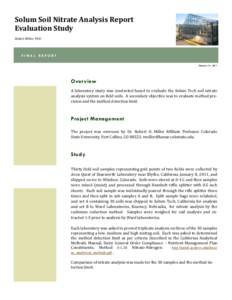 Solumn Nitrate Report Feb 2011.pub