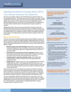 Microsoft Word - HealthgradesBariatric Surgery Report2013.docx
