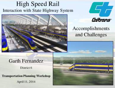 California’s High Speed Train Project
