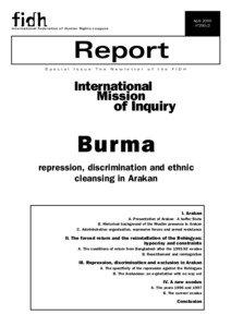April 2000 n°290/2 International Federation of Human Rights Leagues
