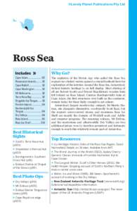 ©Lonely Planet Publications Pty Ltd  Ross Sea Why Go? Cape Adare .....................90 Possession Islands