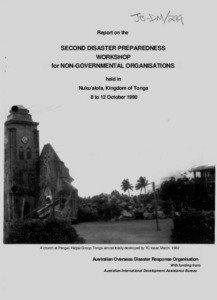 Report on the  SECOND DISASTER PREPAREDNESS