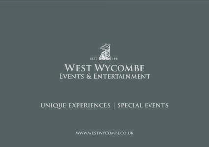 West Wycombe  Events & Entertainment unique experiences | special events