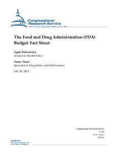 Food and Drug Administration / Health / Personal life / Prescription Drug User Fee Act / Priority review / FDA Food Safety Modernization Act / Compounding / United States Department of Health and Human Services / Center for Food Safety and Applied Nutrition / Office of Global Regulatory Operations and Policy