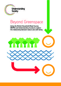 Beyond Greenspace Using the British Household Panel Survey (BHPS) and Understanding Society to explore the relationship between nature and well-being  Whether it’s a stroll on the beach or a picnic in the park,