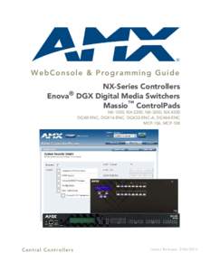 WebConsole and Programming Guide - NX-Series Controllers