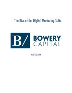 The Rise of the Digital Marketing Suite 