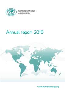 WORLD BIOENERGY ASSOCIATION Annual report[removed]www.worldbioenergy.org