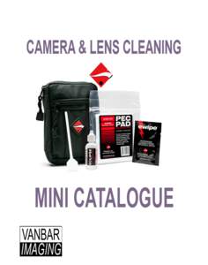 CAMERA-LENS-FILM CLEANING 1. V-Tec 1734 Spray 40ml Price (Incl. GST): $3.96 Lens cleaner (Ref: C)
