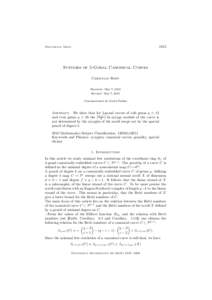 1055  Documenta Math. Syzygies of 5-Gonal Canonical Curves Christian Bopp