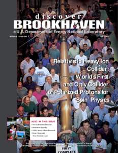 Discover Brookhaven     Vol. 1 - No[removed]Fall 2003