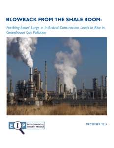 Blowback From the Shale Boom