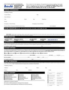 ZETA PHI BETA SORORITY, INCORPORATED  Boulé Please complete the entire application. This application will not become a binding contract until it is approved and signed by Zeta Phi Beta Sorority, Inc. Application Deadlin
