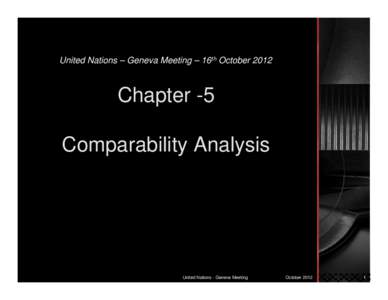 Microsoft PowerPoint - Chapter 5 - Comparability Analysis_converted.ppt