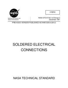 HYBRID  National Aeronautics and Space Administration  NASA-STDw/Change 2