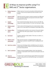 Microsoft Word - 10 Ways to improve profits using IT.docx