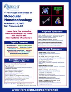 ®  11th Foresight Conference on Molecular Nanotechnology