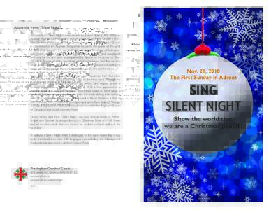 About the hymn “Silent Night” The words to “Silent Night” were written by Joseph Mohr[removed]), an Austrian Roman Catholic priest and set to music by Franz Gruber[removed]Joseph Mohr was serving as an assi