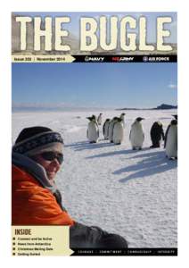 Issue 203 | November 2014   Connect and be Active News from Antarctica Christmas Mailing Date  Getting Sorted