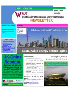 WSSET-NEWSLETTER Volume 2, Issue 3 Newsletter JuneNEWSLETTER