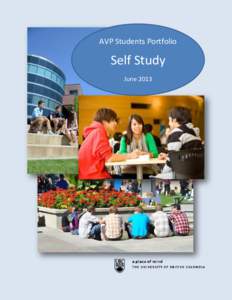 AVP Students Portfolio  Self Study June 2013  Contents