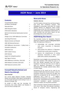 Microsoft Word - ASOR-Newsletter_2014-06.docx