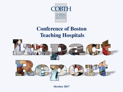 Conference of Boston Teaching Hospitals Impact Report