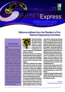 IFLA Express No. 1 Seoul, Korea 2006
