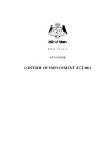 Control of Employment Act 2014
