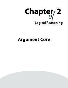 Chapter 2  of Logical Reasoning