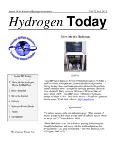 Journal of the American Hydrogen Association                                                                   Vol