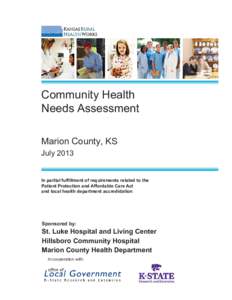 Community Healthcare Needs Assessment.indd