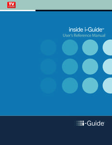 User’s Reference Manual  Table of Contents CONTENTS 2
