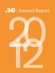 Annual Report  Annual Report 2012 .SE in 2012