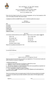 Microsoft Word - STUDENT HOUSING APPLICATION FORM_posted