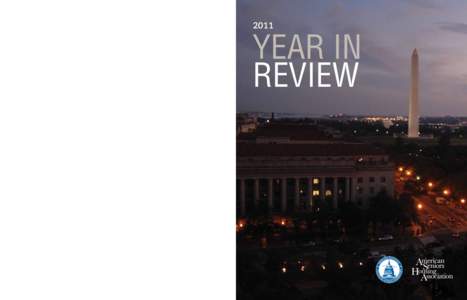 2011  Year In Review : Wisconsin Avenue, NW Suite 502