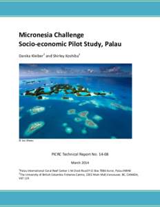 Ngardmau / Palau / Oberlin Student Cooperative Association / Marine protected area / Micronesia Challenge / Sustainability / Micronesia