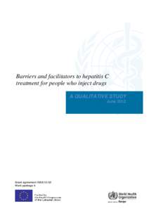 Barriers and facilitators to hepatitis C treatment for people who inject drugs