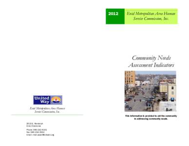 2012  Enid Metropolitan Area Human Service Commission, Inc.  Community Needs